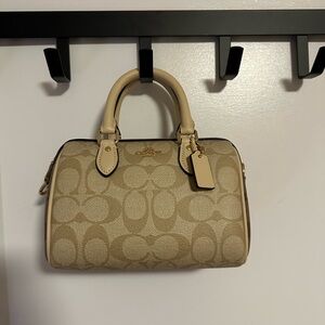Coach Tan Signature Handbag